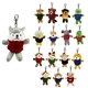 aerial view a group of wild bunch plush key tag, image 1 of 34