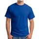 a deep royal hanes(r)- ecosmart(r)50/50 cotton / poly t - shirt