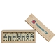 a group of promotional custom small dominos set in box