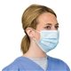 aerial view a group of europa 5 piece kit with 3- ply mask antiseptic wipes in zipper pouch, image 4 of 9