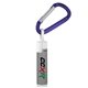aerial view a group of economy lip balm with carabiner, image 13 of 18