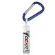aerial view a group of economy lip balm with carabiner, image 14 of 18