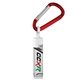 aerial view a group of economy lip balm with carabiner, image 4 of 18