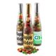 a group of champagne bottle w / jelly beans
