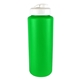 aerial view a group of 32 oz sports bottle with flip top cap, image 11 of 15