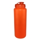 aerial view a group of 32 oz sports bottle with flip top cap, image 12 of 15