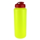 aerial view a group of 32 oz sports bottle with flip top cap, image 14 of 15