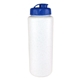 aerial view a group of 32 oz sports bottle with flip top cap, image 10 of 15
