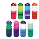 aerial view a group of mood(tm) 20 oz cycle bottle with flip top cap, image 1 of 18