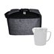 aerial view a group of x line lunch cooler and soup set, image 6 of 14