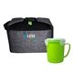aerial view a group of x line lunch cooler and soup set, image 7 of 14