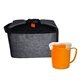 aerial view a group of x line lunch cooler and soup set, image 10 of 14