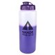 aerial view a group of mood(tm) 32 oz sports bottle with flip top cap, image 2 of 17