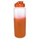 aerial view a group of mood(tm) 32 oz sports bottle with flip top cap, image 13 of 17