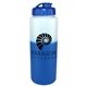 aerial view a group of mood(tm) 32 oz sports bottle with flip top cap, image 6 of 17