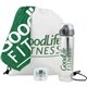 aerial view a group of comprehensive home fitness kit, image 1 of 2