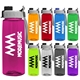 a group of the flair - 26 oz transparent tritan(tm) bottle with quick snap lid