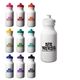 a group of full color sports water bottle - 20 oz. - white