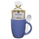 aerial view a group of 12 oz spooner mug with mug cake, image 4 of 24
