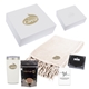 aerial view a group of cozy comfort coffee kit, image 1 of 2