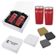 aerial view a group of 20 oz two - tone himalayan tumbler gift set, image 1 of 10