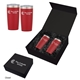 aerial view a group of 20 oz two - tone himalayan tumbler gift set, image 3 of 10