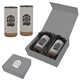 aerial view a group of 16 oz wellington stainless steel tumbler gift set, image 4 of 9