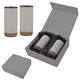 aerial view a group of 16 oz wellington stainless steel tumbler gift set, image 5 of 9