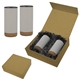aerial view a group of 16 oz wellington stainless steel tumbler gift set, image 7 of 9
