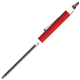 aerial view a group of pocket screwdriver - rev. 1/8 flat tip 0 phillips blade / hex bit top, image 9 of 15