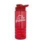 aerial view a group of sergeant stripe - 24 oz tritan(tm) shaker bottle with drink thru lid and stripe bands, image 2 of 15