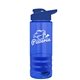 aerial view a group of sergeant stripe - 24 oz tritan(tm) shaker bottle with drink thru lid and stripe bands, image 5 of 15