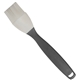 a charcoal handle & white brush silicone basting brush