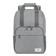 aerial view a grey solo new york reclaim backpack, image 1 of 9
