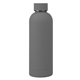 aerial view a gray 17 oz blair recycled stainless steel bottle, image 1 of 2
