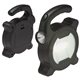 aerial view a black dual beam cob led work light, image 1 of 2