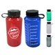 a group of 32 oz bpa free motivational bottle
