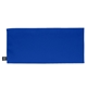 aerial view a blue cooling headband with 100 rpet material, image 1 of 2