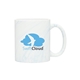 aerial view a blue haze 11 oz c - handle - haze - blue haze, image 1 of 6
