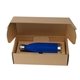 aerial view a navy 17oz. cascade bottle with gift box, image 1 of 4