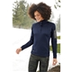 a group of eddie bauer(r) ladies 1/2- zip performance fleece sweater