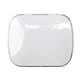 aerial view a white custom promotional domed tin - jelly belly (r), image 1 of 6