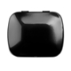 aerial view a black custom promotional domed tin - jelly belly (r), image 1 of 4