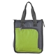 aerial view a lime green reply lunch cooler tote, image 1 of 5