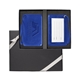 aerial view a blue-reflex leeman venezia luggage tag set, image 1 of 2