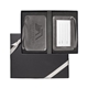 aerial view a gray leeman venezia luggage tag set, image 1 of 2