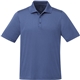 aerial view a invictus heather (438) mens dade short sleeve performance polo, image 1 of 5
