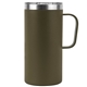 a green embark tall mug with spill - proof clear sip - lid 20 oz