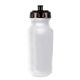 a frosted bottle & black lid 20 oz value cycle bottle with push n pull cap