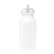 a white bottle & white lid 20 oz value cycle bottle with push n pull cap